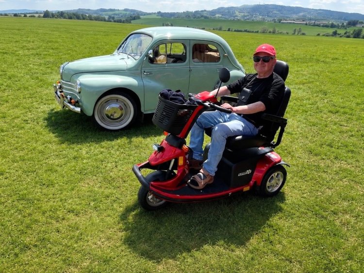 Elektrické skútry pro osoby se sníženou pohyblivostí