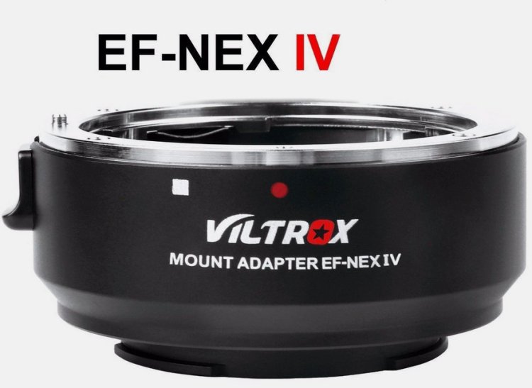 Prodám : VILTROX EF-NEX IV adaptér objektivů Canon EF a EF-S na tělo fotoaparátu Sony bajonet E